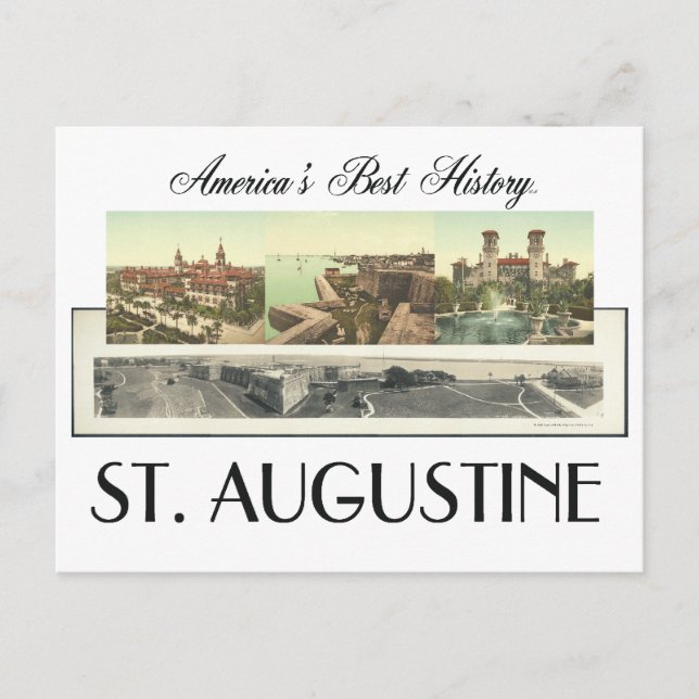 Postal ABH St. Augustine (Anverso)