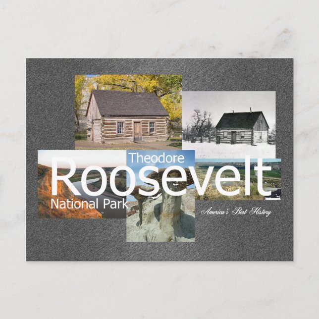 Postal ABH Theodore Roosevelt NP (Anverso)