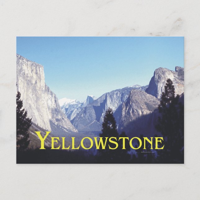 Postal ABH Yellowstone (Anverso)