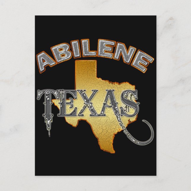 POSTAL ABILENE, TEXAS (Anverso)