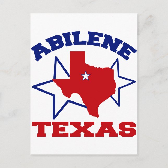 Postal Abilene, Texas (Anverso)