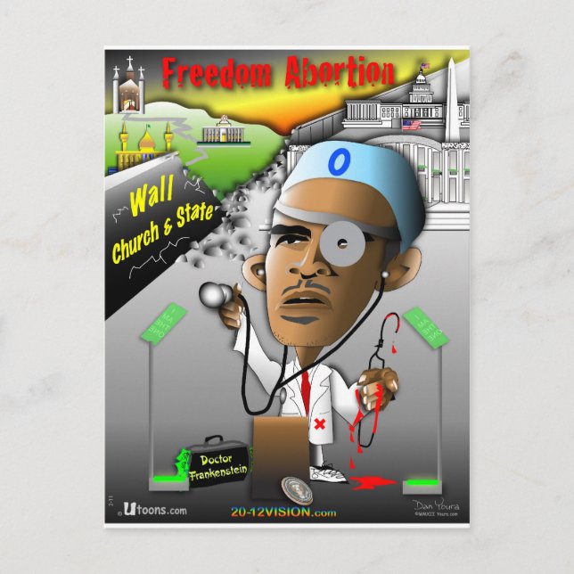 Postal Aborto de la libertad (Anverso)