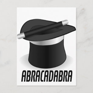 Postal Abracadabra Magic Top Hat