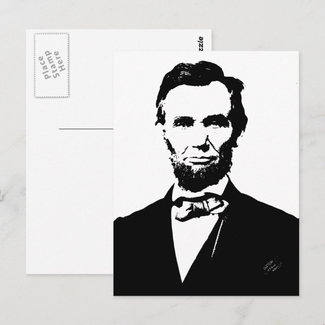 Postal Abraham Lincoln (Anverso / Reverso)