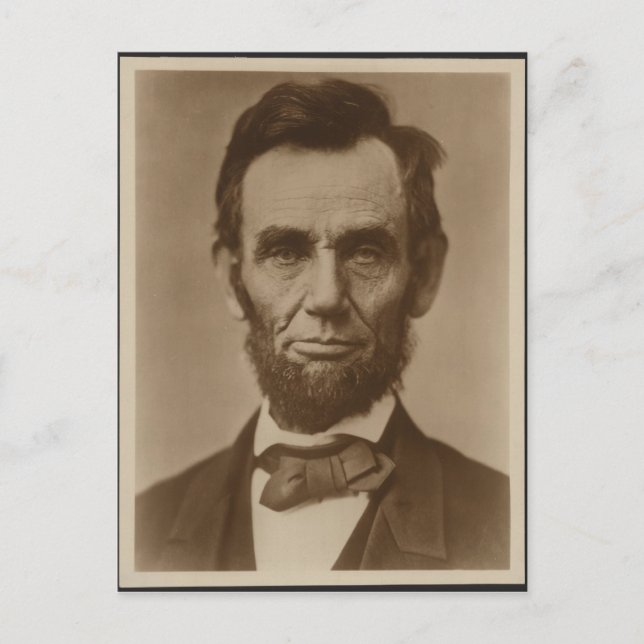 Postal Abraham Lincoln (Anverso)