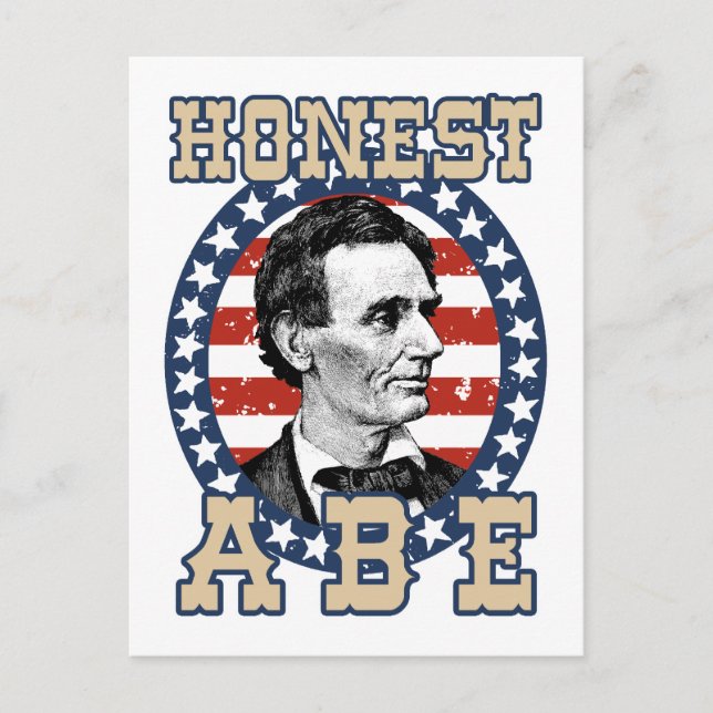 Postal Abraham Lincoln (Anverso)