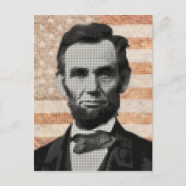 Postal Abraham Lincoln (Anverso)