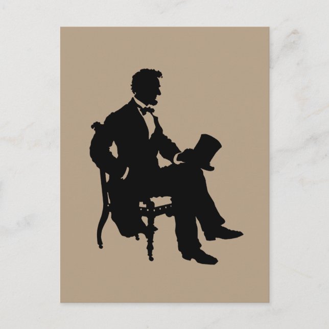 Postal Abraham Lincoln (Anverso)