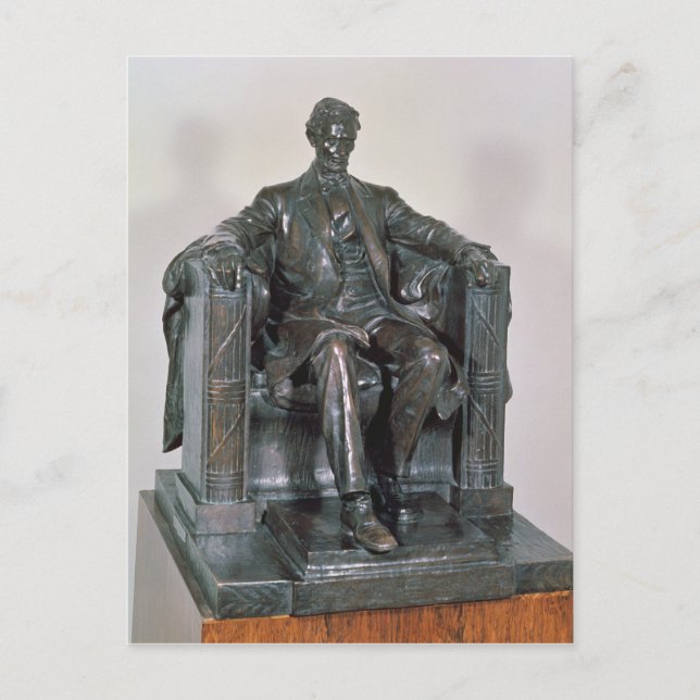 Postal Abraham Lincoln (Anverso)