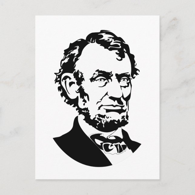 Postal Abraham Lincoln (Anverso)