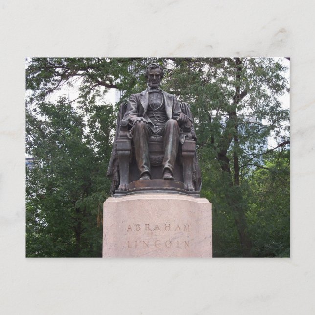 Postal Abraham Lincoln (Anverso)
