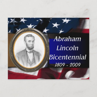 Postal Abraham Lincoln Bicentenario Conmemorativo