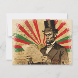 Postal Abraham Lincoln Junetdecir