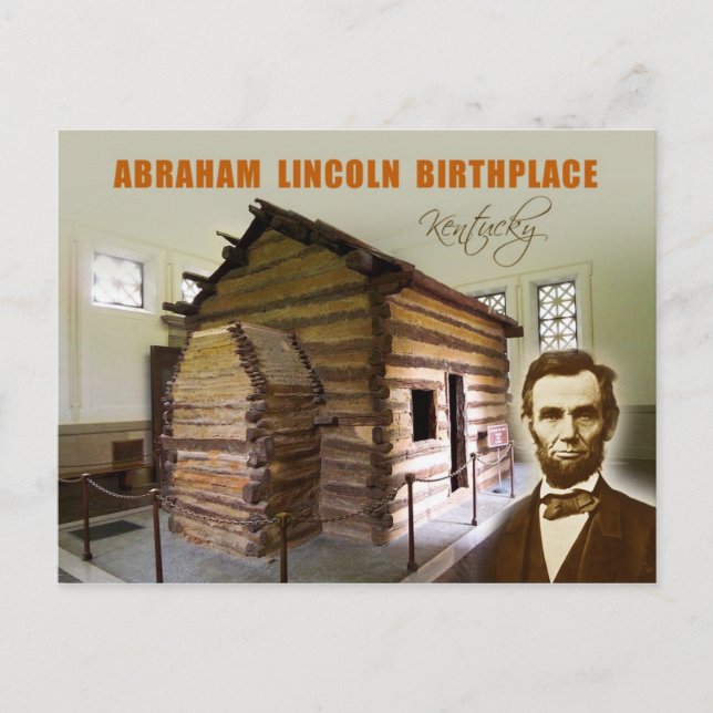 Postal Abraham Lincoln NHP, Kentucky (Anverso)