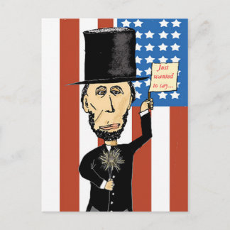 Postal Abraham Lincoln Postcard
