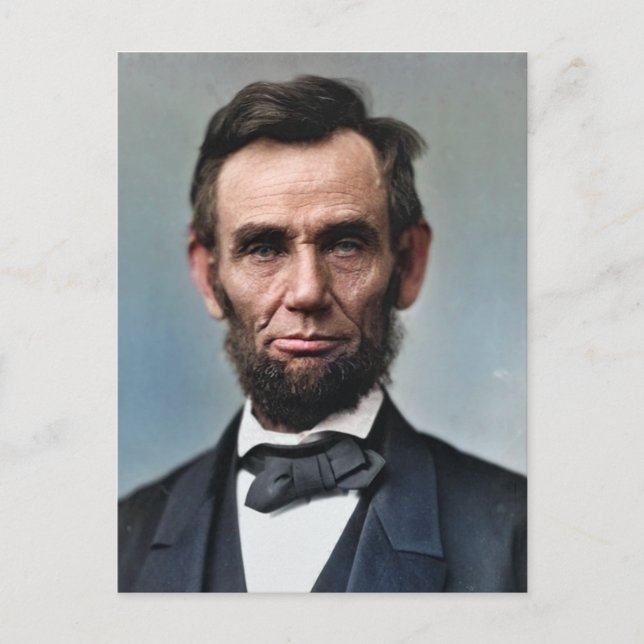 Postal Abraham Lincoln Postcard (Anverso)