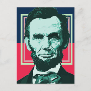 Postal Abraham Lincoln - Retro