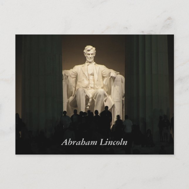 Postal Abraham Lincoln, Washington DC (Anverso)