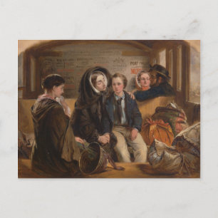 Postal Abraham Solomon The Parting CC0197 Postcard