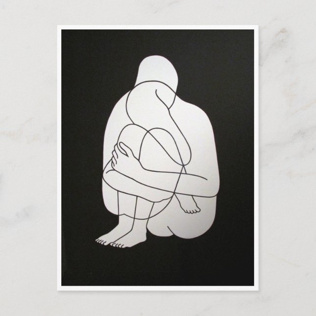 Postal abrazado (Anverso)