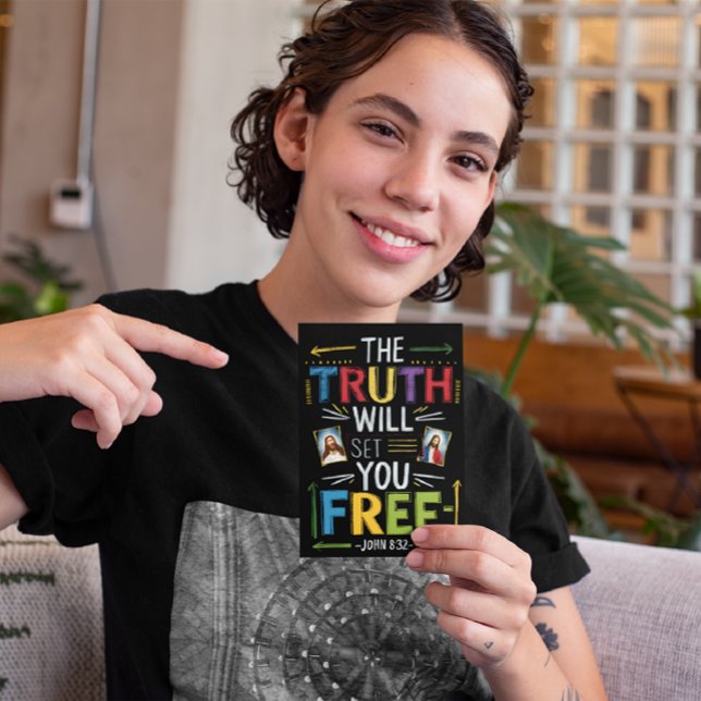 Postal Abrazando la liberación: La verdad develada (Subido por el creador)