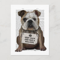 Abrazarse de Bulldog