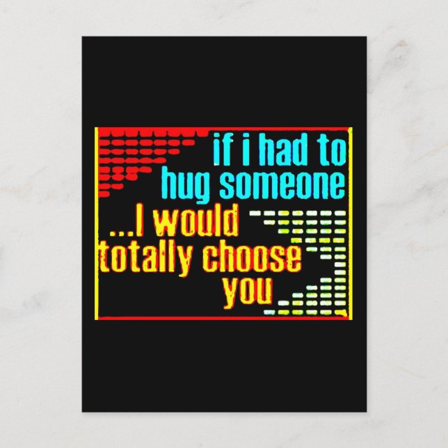 Postal Abrazo (Anverso)