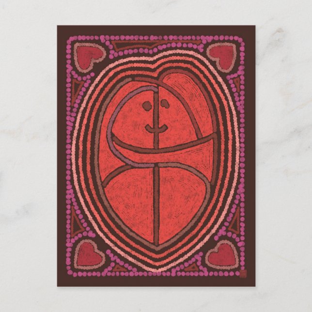 Postal Abrazo (Anverso)