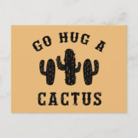 Abrazo A Cactus Divertido Ofensivo