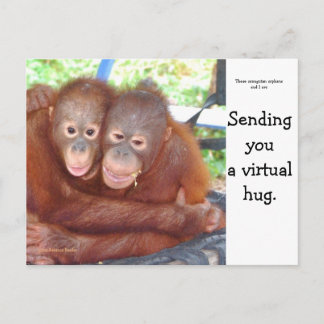 Postal Abrazo virtual