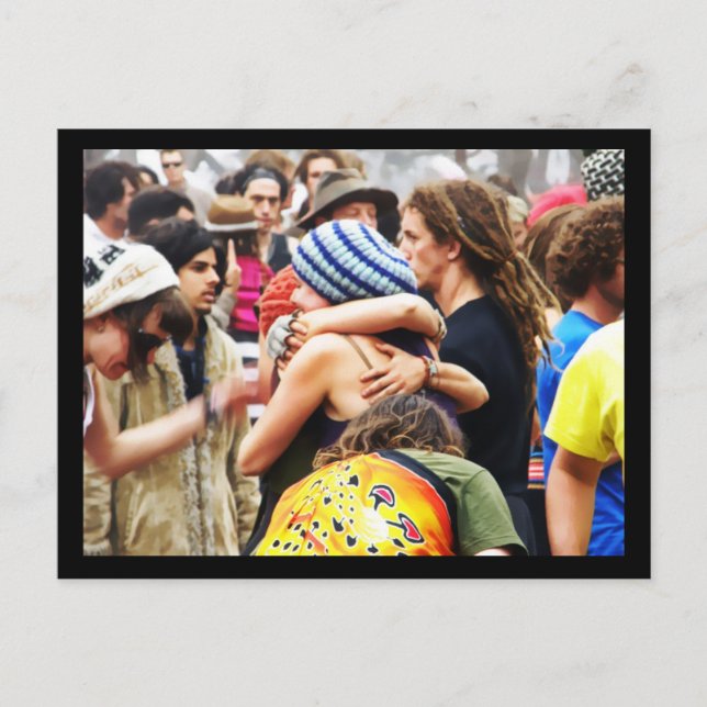 Postal Abrazos en la Dancefloor (Anverso)