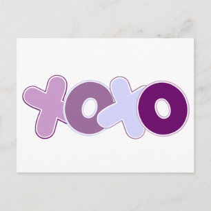 Postal Abrazos y besos