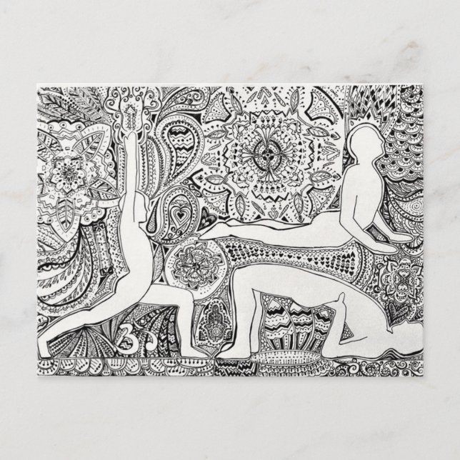 Postal Abre tu corazón (Anverso)