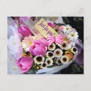 Postal ABRIL BOUQUET ~ Postcard