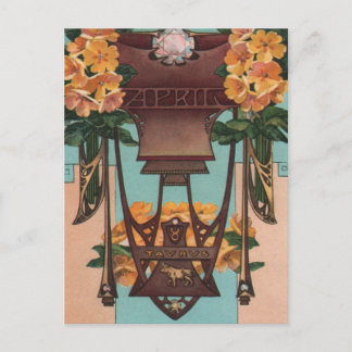 Postal Abril - Tauro