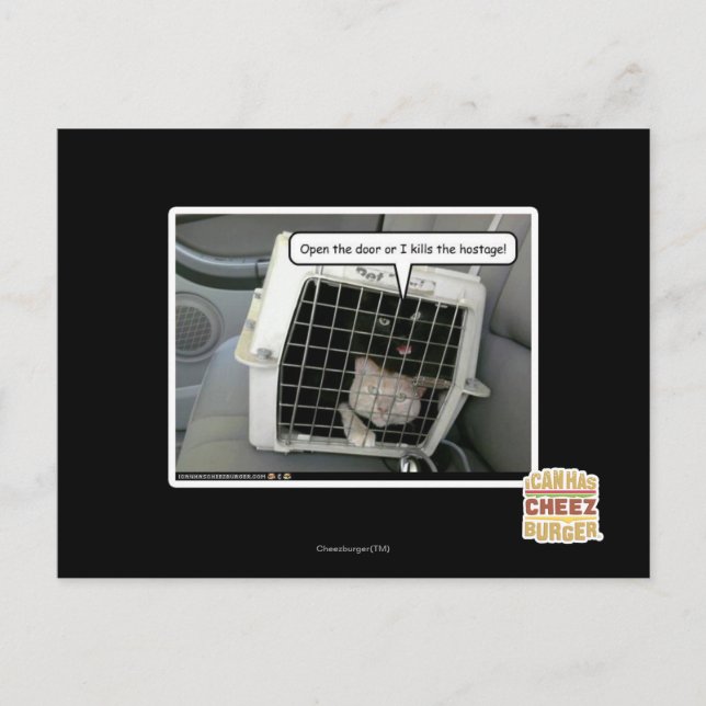 Postal Abrir la puerta (Anverso)