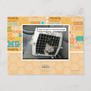 Postal Abrir la puerta