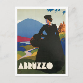 Postal Abruzzo Italia Vintage