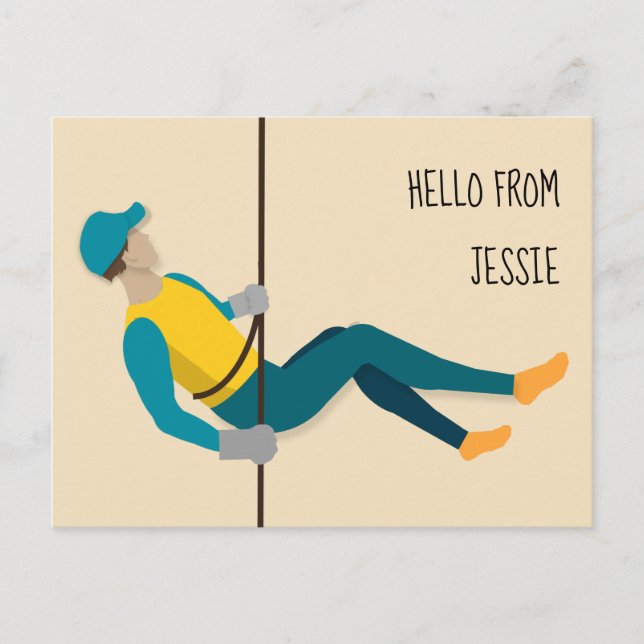 Postal Abseiling (Anverso)