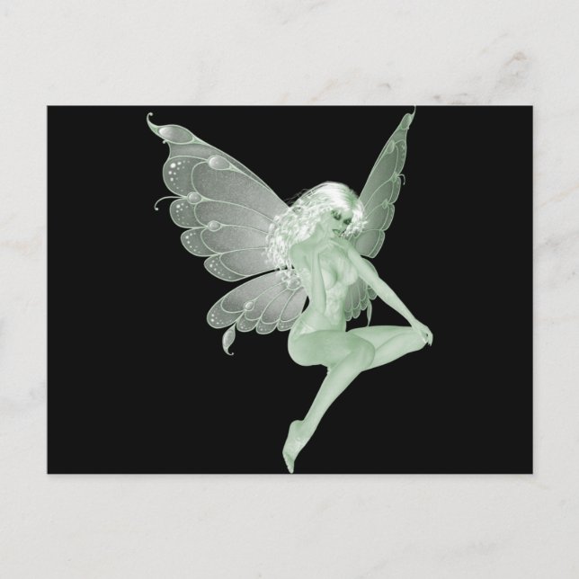 Postal Absinthe Art Signature Green Fairy 1A (Anverso)