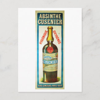 POSTAL ABSINTHE CUSENIER