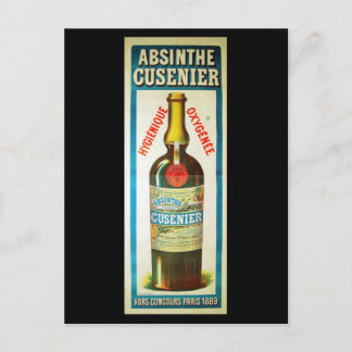 POSTAL ABSINTHE CUSENIER