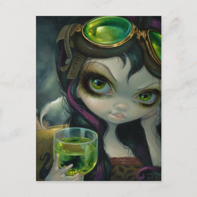 Postal "Absinthe Goggles" (Anverso)