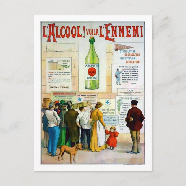 Postal Absinthe Poison (Anverso)