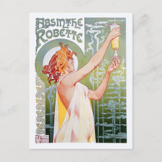 Postal Absinthe Robette