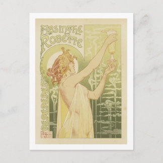 Postal Absinthe Robette