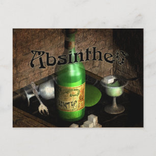 Postal Absinthe Tray Still Life