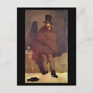 Postal Absinthtrinker Manet, Edouard