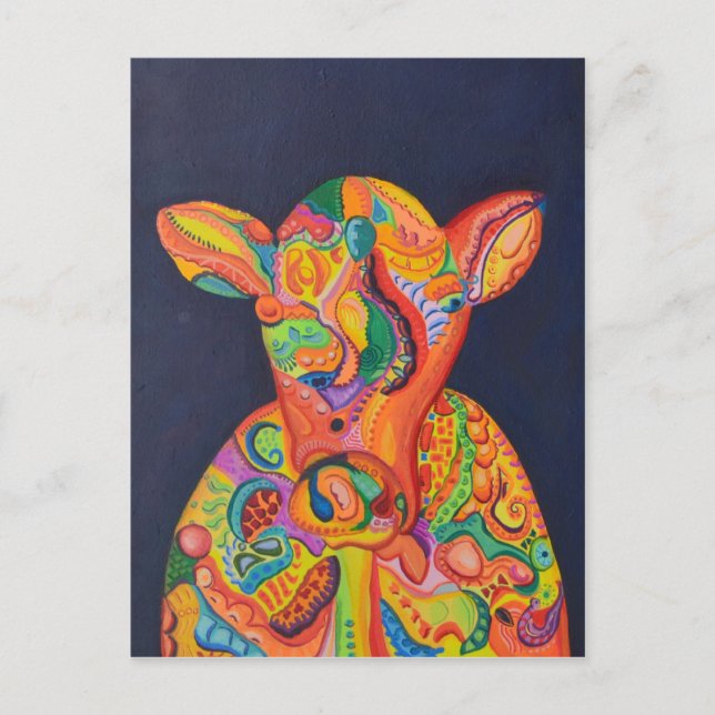 Postal Absract Cow (Anverso)