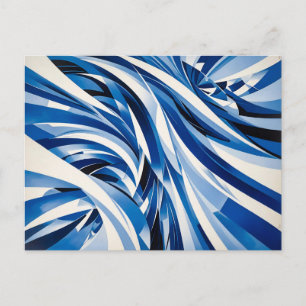 Postal Abstracción de Flujo de Onda Oceánica